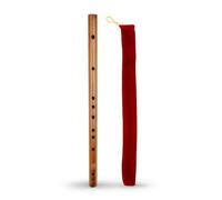 Amagogo Flauto di Bambù Diritto Flauto Traverso Flauto Diritto Strumento a Fiato Corpo Lungo con Fori Equidistanti E Sezione Del Labium per Tono Accurato con, D Tono
