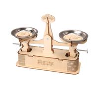 Amagogo Giocattoli da Costruzione Meccanici in Legno, esperimenti scientifici, Kit Fai da Te, Bilancia, Tecnologia, Piccola Produzione per Adolescenti,