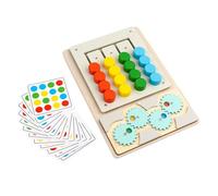 Amagogo Giocattolo di abbinamento dei colori in legno, gioco di logica, gioco di apprendimento della coordinazione occhio-mano, da tavolo educativo per regalo