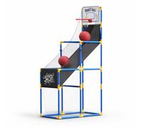 Amagogo Gioco di Basket per Bambini Mini, Nuovo modello extra grande con 2 palloni, con supporto per maggiore stabilità