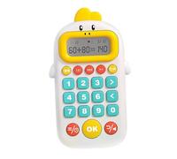 Amagogo Gioco di Matematica elettronico Giocattolo educativo Matematica Pratica Formazione Calcolatrice Elettronica Giocattoli matematici per Bambini in età, Bianco