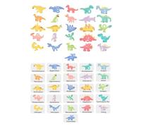 Amagogo in Legno con Alfabeto e Animali, Giocattoli per l'apprendimento prescolare, di riconoscimento delle Forme, ABC per Bambine e Bambini