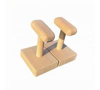 Amagogo Inversion Exercise Frame Barra Parallela Palestra Supporto Maniglia Push Up in Legno Naturale con Presa Confortevole per Esercizi a Corpo Libero