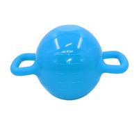 Amagogo Kettlebell Riempito d'Acqua Attrezzo Fitness Corpo Allenamento Portatile con di Visualizzazione Peso Regolabile Doppia Impugnatura Base Stabile, Blu