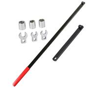 Amagogo Kit di 8 utensili per tenditore a cinghia serpentina, attacco da 3/8" e 1/2", lunga portata con barra di prolunga
