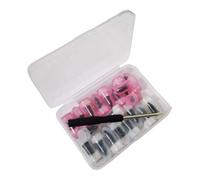 Amagogo Kit di Chiodi di Riparazione, Accessori Portatili, Spine di Riparazione a Spirale per Auto, Camion, Sostituzione Ad Alte Prestazioni, con cacciavite