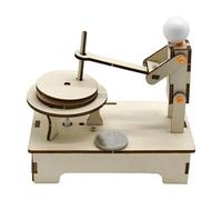 Amagogo Kit di progetti bambini, facili da montare, kit di modelli di esperimenti scientifici in legno fai da te per ragazzi di età compresa tra 8,