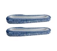 Amagogo Lacci per Pattini da Hockey su Ghiaccio, 260 cm, Lacci per Pattinaggio Artistico, Stringhe per Scarpe per Sport da Competizione, Blu