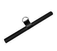 Amagogo LAT Pull Down Straight Bar Deadlift Handle Grip Cable Machine Attachment per Sollevamento Pesi, Senza Moschettone