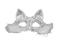 Amagogo Luxury Masquerade Eye Cosplay Mezza Faccia Cat Photo Prop Ragazze Decorativo Fun Women Lace Eye Costume Accessorio per Il Ballo di