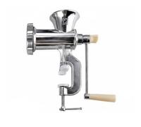 Amagogo Macchina per Salsicce Tritacarne Manuale Pressa Pasta Riempitrice con Kit Tubi in Lega di Alluminio Disco Affilato in Acciaio Manovella Fluida Adatta, Tipo 12 Aggiornato