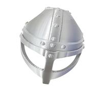 Amagogo Maschera per gatti, casco in argento, regali di tutti i giorni, comode forniture, robuste, per le vacanze, per animali domestici, abbigliamento per, S