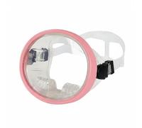 Amagogo Maschera Subacquea Maschera da Immersione Occhiali da Nuoto Visore Snorkeling Vetro Temperato Antifog Fascia Regolabile Aderenza Sicura Guarnizione in , Rosa