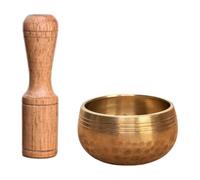Amagogo Mini ciotola sound set piccola ciotola audio tibetana robusta versatile ciotola di meditazione fatta a mano per bagni di suono buddista, Type a