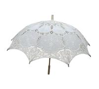 Amagogo Ombrellone in pizzo Ornamento per ombrellone da donna Ombrello da sposa design vintage Ombrellone da donna per giochi di ruolo per spettacoli teatrali