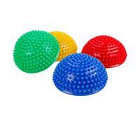 Amagogo Palla Sensoriale Bambini Set di Cupole Tattili Pietre Passo Esercizi Coordinazione Controllo Postura Texture Bucherellata Materiale PVC Adatta per Casa Asilo Palestra Attività Sensoriali