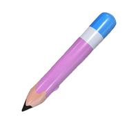 Amagogo Palloncino Gonfiabile a Forma di Matita, Motivo: Matite Giganti, Divertente, Decorazione per Feste da 70 Cm, per Aule, Scuole, Cortili, Rosa