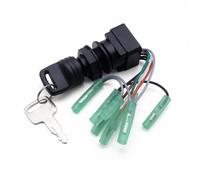 Amagogo Pannello di Controllo Marino per Fuoribordo Pannello Interruttori Comandi Modulo Avviamento Arresto con Pulsante Rotondo E Cablaggio Sicuro Adatto per, Style to 1