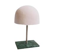 Amagogo Parrucche Head Display Modello Head Stand con Base Display Styling Principiante Stilista Mannequin Head Caps Rack di stoccaggio per cappelli Berretti, bianco