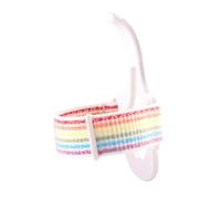 Amagogo Pen Grip Aids Correttore da polso anti-gancio, supporto per il polso, comodo cinturino da polso in nylon con penna per allenamento, cinturino per, Bianco