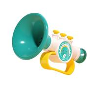 Amagogo Piccola Tromba Giocattolo, Strumenti Musicali Bambini in Materiale Pp, Giochi Musicali per Bambini di 2-3 Anni, Promuove Attivamente Lo Sviluppo dei Suoi Sensi, Verde