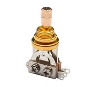 Amagogo Pickup Selector Switch per Chitarra Elettrica Selettore Toggle Switch in Metallo Durevole Design Vintage con Manopole Dorate Funzione di Commu, Oro