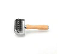 Amagogo Pizza Roller Rullo Tagliapasta Grigliato Rotella Impastatrice Taglierina Impasto con Rullo Scorrevole per Coperture di Pies E Crostate Ben Rifinite, S Lattice Roller