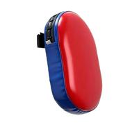 Amagogo Punching Pad Bersaglio Guanto Curvo per Miglioramento Reazione con Materiale PU Adatto a Allenamento Bambini Adulti Sport Difesa Personale, Rosso