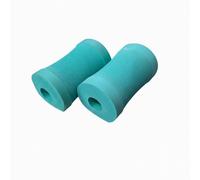 Amagogo Push Up Support Pad per Supporto Articolare Blocco Ergonomico per Antiscivolo per Comfort di Mani E Polsi Struttura Compatta in Gomma Adatto per Esercizi Indoor Palestra, Verde Menta