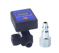 Amagogo Regolatore di pressione dell' per spruzzatore di vernice con filettatura da 1/4" per utensile pneumatico da 0 a 1 MPa, display digitale