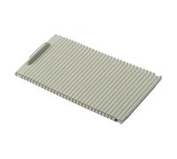 Amagogo Rivestimento per vano portaoggetti per tenda avvolgibile per centrale 2046804708 Cerniera per riparazione auto Portabicchieri per W212 W207, Grigio