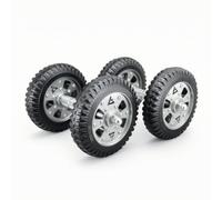 Amagogo Ruota Addominale Fitness Rullo Pancia Addominali Roller Core Asse in Metallo Cuscinetti a Presa Sicura Controllo Del Movimento Adatta per Allenamento
