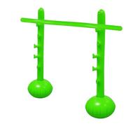 Amagogo S Inflabile Gioco Multiuso Outdoor Attrezzo per S in Sotto con Supporto Regolabile Base Rotonda Adatto per Famiglia , Verde
