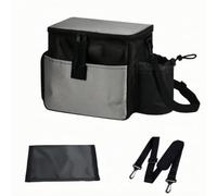 Amagogo Sacca da Golf per Dischi Ergonomica tile, Borsa da Golf con bottiglie, Strutturata, per Partite All'aperto, Allenamento