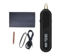 Amagogo Saldatrice a punti portatile con protezione multipla, resistente all'usura, con illuminazione, 12 marce regolabili, mini per riparazioni fai da te