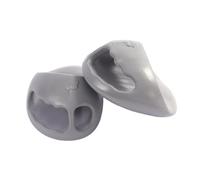 Amagogo Scarpe da Ballo per, Leggere, Antiscivolo, in Eva, con Ciabatte, Sandali, Regalo per Donne e Ragazze, per Allenamento e Allenamento, Grigio