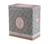 Amagogo Scatola di latta per caffè, contenitore per la conservazione, barattolo, distributore per la casa, bar, Style E