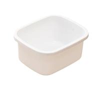 Amagogo Secchio per Bacini Da Bagno a Piedi, Portatile, Vasca Da Bagno, Robusta Vasca per Immergere per I Piedi per La Pedicure, Il Piede, bianco s