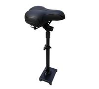 Amagogo Sedile Pieghevole Sella Ergonomica Cuscino con Sospensione Staffa Base Rettangolare Supporto a Molla Struttura Robusta in Acciaio Facile da Montare, Comfort, Nero