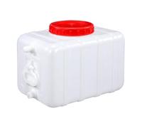 Amagogo Serbatoio per in HDPE Alimentare Robusto Serbatoio ' con Rubinetto Compatto Tanica di Plastica Orizzontale per Terrazza, 25, 25L