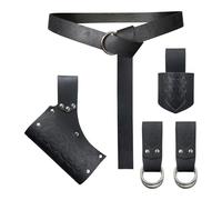 Amagogo Set Cintura e Gonna da Cavaliere Medievale per Adulti, Gioco di Ruolo per Le Feste, Festival, Escursione giornaliera, Style a