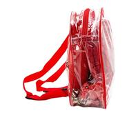 Amagogo Set di Avviamento per Equitazione 8 in 1 con Borsa Portaoggetti, Accessori E Attrezzature per Campi di Allenamento, Pascoli E Rimorchi per Cavalli, Rosso