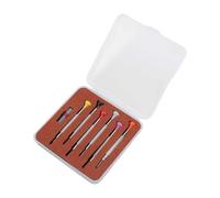Amagogo Set di cacciaviti per orologi da 0,8-1,8 mm, piccoli utensili compatti in metallo, strumento professionale per la riparazione di orologi per