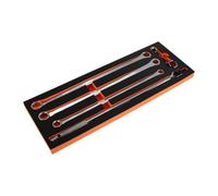Amagogo Set di chiavi a bussola doppie, utensile manuale, manico lungo flessibile, acciaio al cromo vanadio, chiave inglese liscia spessa, set di chiavi a