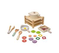 Amagogo Set di Pentole E Padelle Realistiche per Giochi di Ruolo E Apprendimento, Ideale per La Scuola