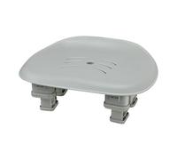 Amagogo Sgabello per sedile rialzato per vasca SPA Sgabello per sedile SPA con fori di drenaggio Sgabello per WC Sgabello per bagno per centro ricreativo SPA, Grigio