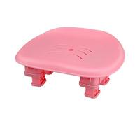 Amagogo Sgabello per sedile rialzato per vasca SPA Sgabello per sedile SPA con fori di drenaggio Sgabello per WC Sgabello per bagno per centro ricreativo SPA, Rosa