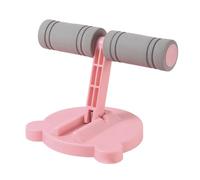 Amagogo Sit up Bar Situp Aid per Attrezzature da Palestra per la casa, Dispositivo di Assistenza Pieghevole per l'allenamento degli Addominali, Orecchie Rosa Carine