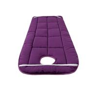 Amagogo SPA Massaggio Tavolo Pad Salone di Bellezza Materasso Leggero Addensato Trendy Letto Viso Cuscino per Centri Massaggi Pensioni, Viola