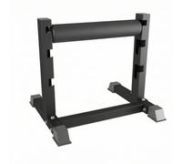 Amagogo Split Squat Rack Stazione Squat Diviso Supporto Affondi Unilaterale Regolabile Rullo Imbottito Telaio in Metallo